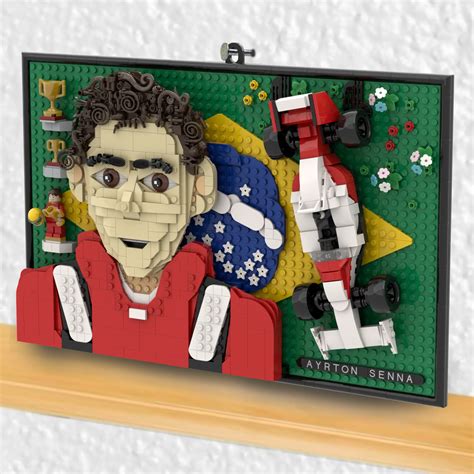 Lego Ideas Building A Legend A Tribute To The Legends Ayrton Senna