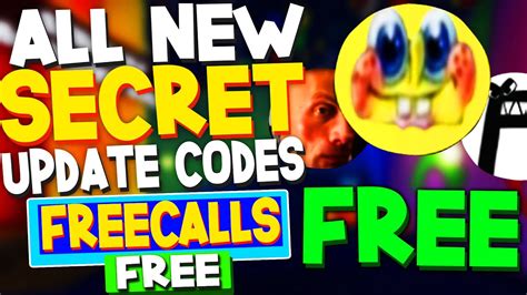 All New Secret Update Codes In Don T Call At Am Codes Don T Call