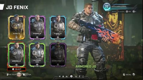 Gears 5 All Character Skins Weapon Skins Emblems Executions Marks