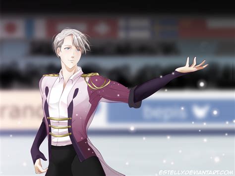 we are the dreamers: estellie: New fanart. Victor Nikiforov from Yuri...