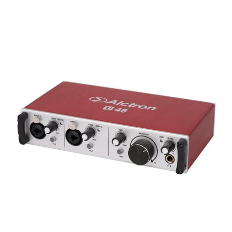 U48 USB dual channel audio interface | Alctron Audio/Alctron ...