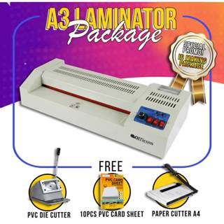 Officom A3 Laminating Machine 320 Digital Hot Cold Reverse Heavy Duty