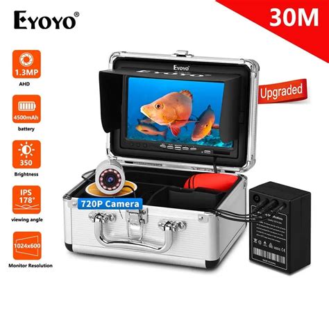 Eyoyo EF07H 7 Underwater Fishing Camera 1024x600 IPS Monitor Ice Deeper