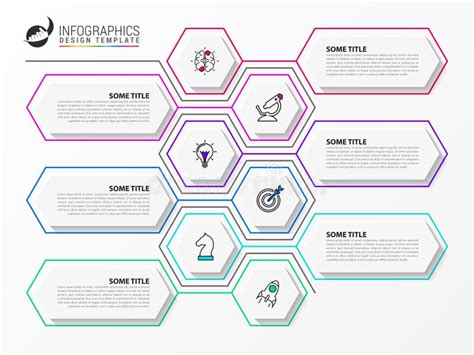 Plantilla De Diseño Infográfico Concepto Creativo Con 6 Pasos