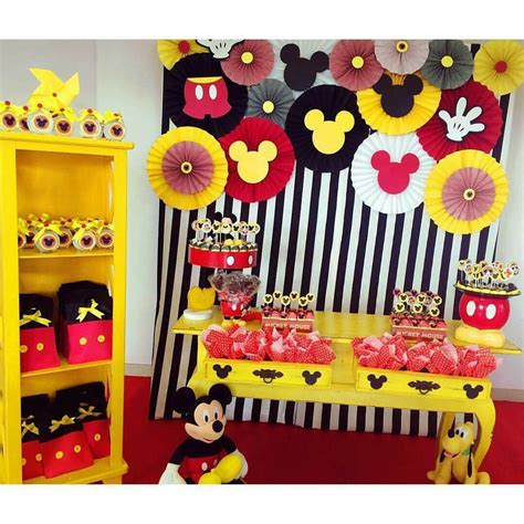 Mickeymousebirthdaypartyideas St Fiesta De Mickey Mouse Decoracion