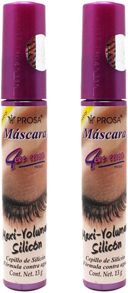 Prosa Rimel Mascara Pesta As Maxi Volumen Silic N G Piezas Amazon