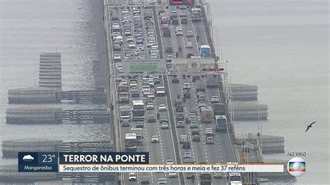 Ponte Rio Niterói Trânsito é Intenso E Via Foi Liberada Nos Dois