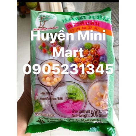 Tinh Bột đậu Xanh Mung Bean Thái Lan 500g Shopee Việt Nam