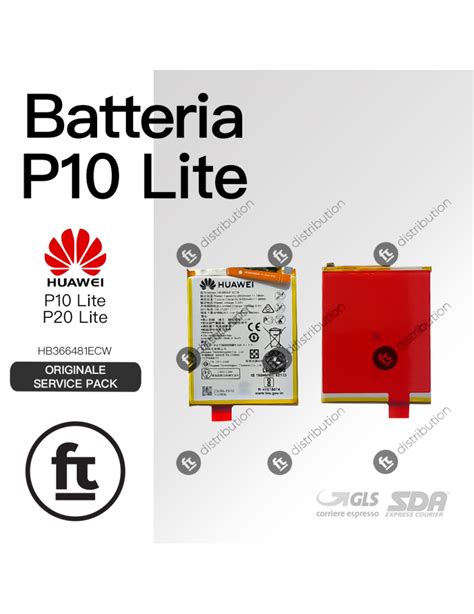 Huawei Batteria P Lite P Lite Hb Ecw Originale Service Pack