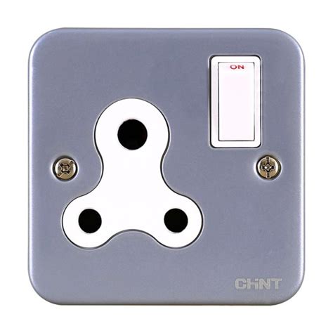 15A 250V 1 Gang 3 Pin Socket Outlet CHINT Malaysia