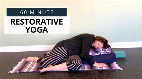 Minute Restorative Yoga For Stress Relief Relaxing Yoga For