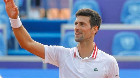 Comienza La Segunda Oportunidad Novak Djokovic Ya Conoce A Su Primer