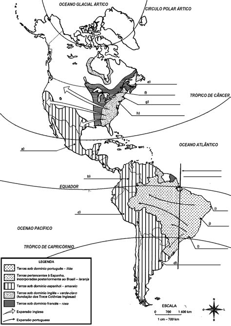 Geo Do Monteiro Lobato Mapa Da Coloniza O Da Am Rica