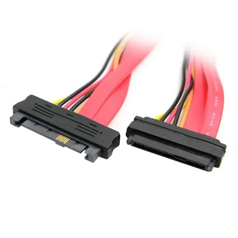 50pcs 3FT 100cm SAS Hard Disk drive SFF 8482 SAS Cable 29Pin Male to ...
