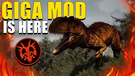 Giganotosaurus Mod Is Here Path Of Titans Modded Server Youtube