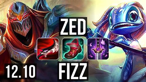 ZED Vs FIZZ MID 8 0 2 1 1M Mastery Legendary 500 Games BR