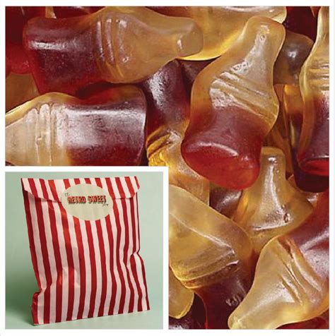 Gummy Cola Bottles Sweets | The Retro Sweet Shop