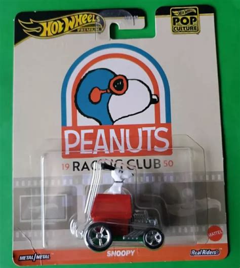 2024 HOT WHEELS Premium Pop Culture Peanuts 1950 Racing Club Snoopy 1 64 EUR 9 19 PicClick FR