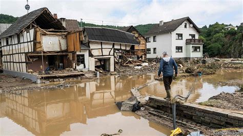 Devastating floods in Germany warn Europe of the dangers of warming