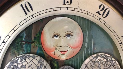 Grandfather Clock Moon Dial Setup Guide