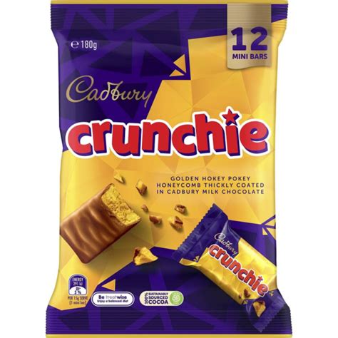 Buy Cadbury Crunchie Share Pack 180g Online Worldwide Delivery Australian Food Shop