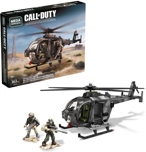 Mega Construx Call Of Duty Special Ops Copter Construction Set With