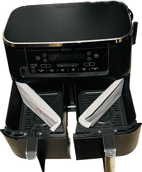 Ninja Foodi Max 2470w Dual Zone Air Fryer Black Af451uk 9 5l Latest Model 622356258395 Ebay