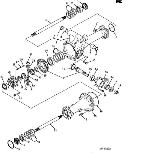 Front Axle Seals And Bearings For John Deere Compact Tractors