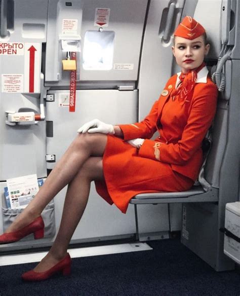 【russia】 Aeroflot Russian Airlines Cabin Crew アエロフロート・ロシア航空 客室乗務員