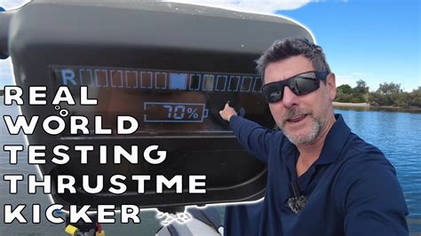 Putting The Thrustme Kicker Electric Outboard To The Test In Real World