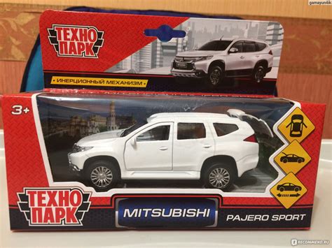 Игрушки Технопарк Mitsubishi Pajero - «Еще одна машинка в нашей супер ...
