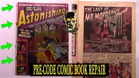 Joe Sinnott Signed Astonishing Pre Code Horror Comic Book Admitted