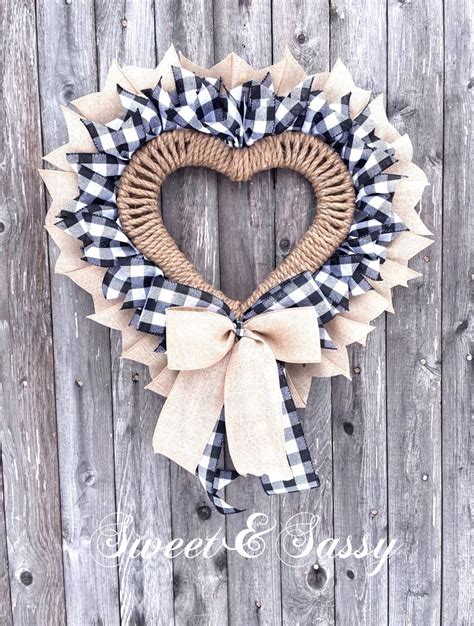 Valentine's Day Heart Wreath DIY