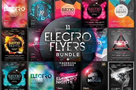 100 Professional Flyer Templates And Facebook Covers Only 19