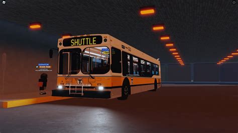 MBTA Roblox MBOC Gen 3 2007 D40LF 0700 On Route 87 To Arlington ROUTE