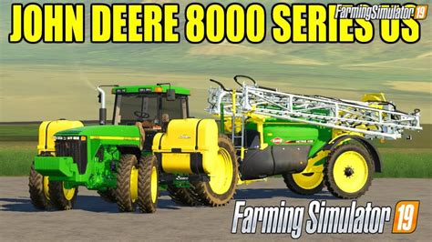 John Deere 80008010 Series Tractor V10 For Fs22 By Z7cola