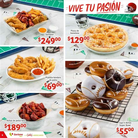 Folleto Quincenal Soriana Con Ofertas De Super Bowl San Valent N Y