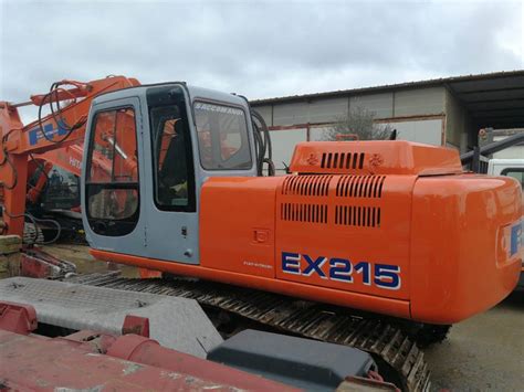 Escavatore Cingolato Fiat Hitachi Ex215 Macchine Movimento Terra A