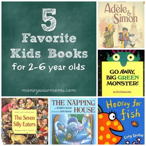 5 Favorite Kids Books for 2-6 year olds - Moneywise Moms