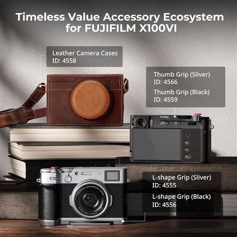 Smallrig Thumb Grip With Hot Shoe Cover For Fujifilm X Vi X V Silver Ebay