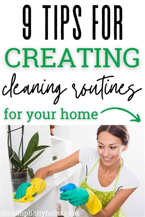 How To Stay On Top Of Chores By Creating Cleaning Routines The