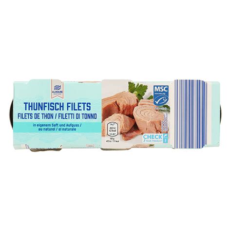 Almare Seafood Mini Pack Thunfisch In Eigenem Saft Er Pack Aldi Now