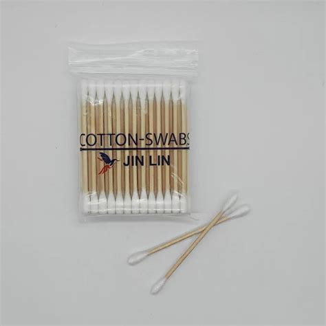 200pcs Eco Friendly Double Bamboo Stick Cotton Buds Ear Cleaning Q Tips