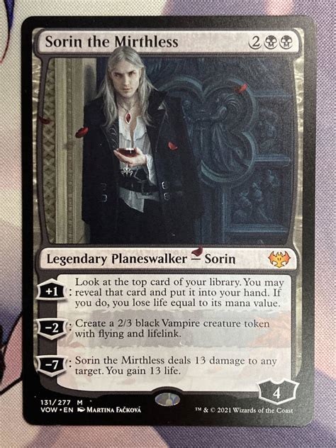 Yahooオークション Mtg 《不笑のソリンsorin The Mirthless》 Vow