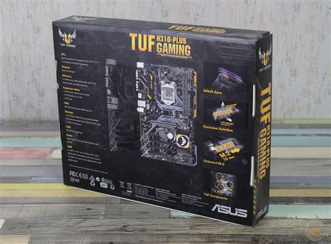 Обзор и тестирование материнской платы ASUS TUF H310-PLUS GAMING: Intel ...