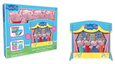 Peppa Pig Theater With 4 Puppets The Toy Insider