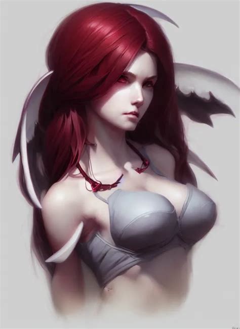 Lilith Lol Style Highly Detailed Artgerm Cushart Stable Diffusion