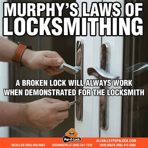 Locksmith Humor All Valley Pop A Lock