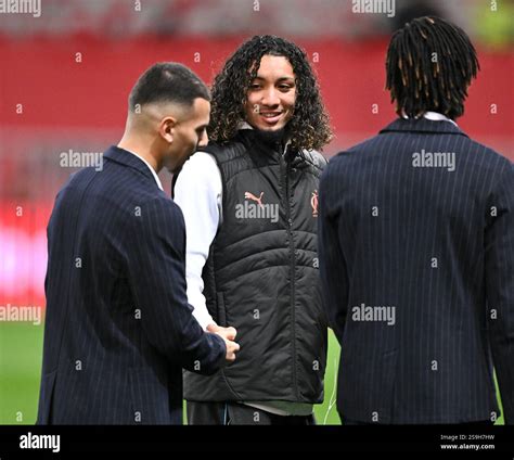 Bilal Nadir Om During The Ligue Mcdonald S Match Between Nice