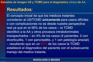 Porque Se Realizan Estudios De Imagen Us Y Tcmd Para El Diagn Stico